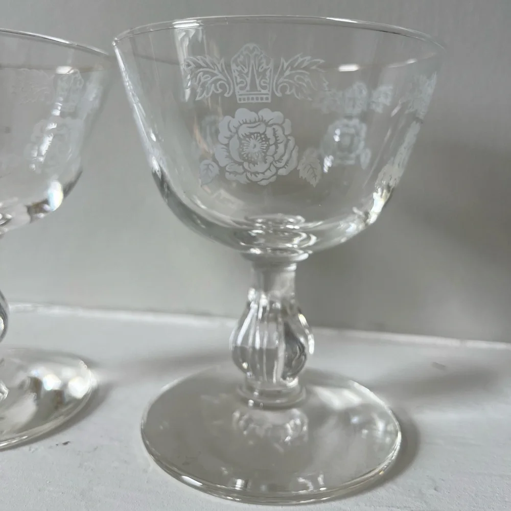Vintage antique glassware